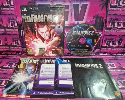   INFAMOUS 2 SPECIAL EDITION SONY PS3 PAL ITA CIB 100% PERFECT BCES-01143