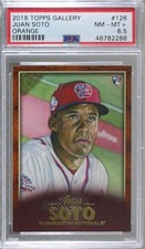 2018 Topps Gallery Orange 25/25 Juan Soto #126 PSA 8.5 0ad