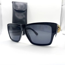 GIANNI VERSACE Sunglasses MOD 372/DM Medusa Black Gold Men's Authentic