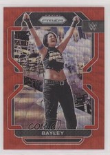 2022 Panini Prizm WWE Ruby Wave Prizm Bayley #108 4ey