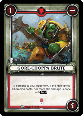 Gore-Choppa Brute - Base Set - Warhammer Age of Sigmar