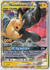 Pikachu & Zekrom GX 33/181 Holo SM - Team Up NM on eBay