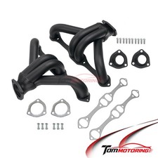 Black Exhaust Manifold Headers For Sbc V8 283 305 327 350 400 Header Set Black Exhaust Manifold Headers For Sbc V8 283 305 327 350 400 Header Set