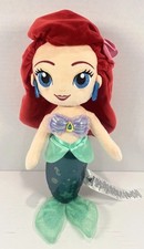 Disney Store Little Mermaid Princess Ariel Soft Plush Doll Toy 15"