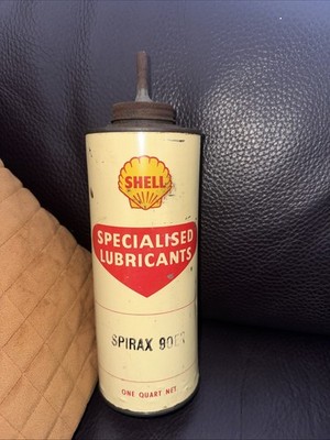 Shell Specialised Lubricants Spirax 90 EP one-quart oil tin