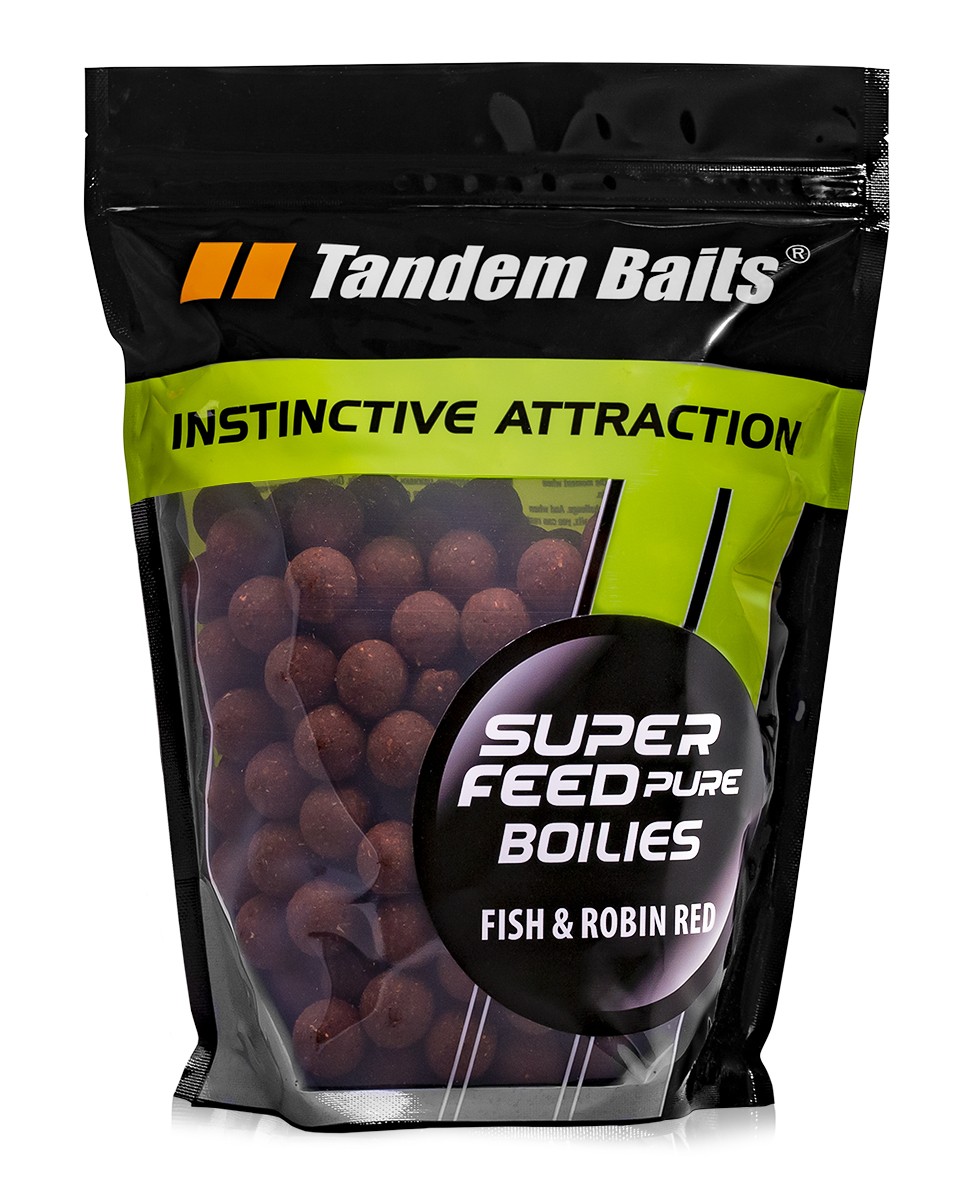 Tandem Baits SuperFeed Pure Boilies 18 mm–Pesce&Robin Red 1 kg