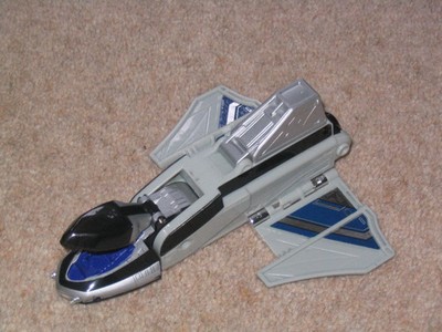 TIME FORCE TIMEFORCE POWER RANGERS MEGAZORD Zeitflieger blau und grün Flieger