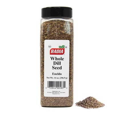 Badia Dill Seed Whole 14 oz - Aromatic Spice for Cooking & Pickling