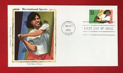 US 2961-65 FDC Colorano Recreational Sports Tennis Golf Bowling