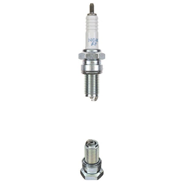 Ngk Bianco/Argento Accessori Per Moto, Jr8b - Immagine 6
