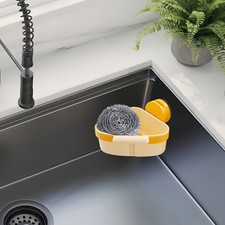 Bathroom Kitchen Sink Drainer Basket, Suction Cup Press Sink Drainer Basket