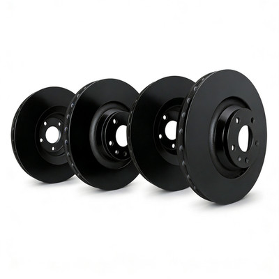 SP Perf KT-FRR-P-B-011837 Plain Black Rotor for 08-19 Flex/Edge/Taurus/Explorer