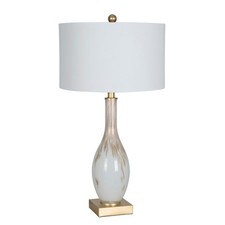 Glass USB Table Lamp Set of 2 - 28