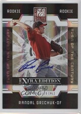 2009 Donruss Elite Extra Edition Rookie 40/50 Randal Grichuk #90 Auto 0f8