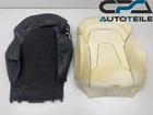 Audi A4 8K B8 S-Line Seat Cushion Alcantara Leather Black Driver Seat Front Left