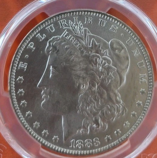 1883-O MORGAN SILVER DOLLAR ~ PCGS - MS 64 ~BEAUTIFUL COIN~