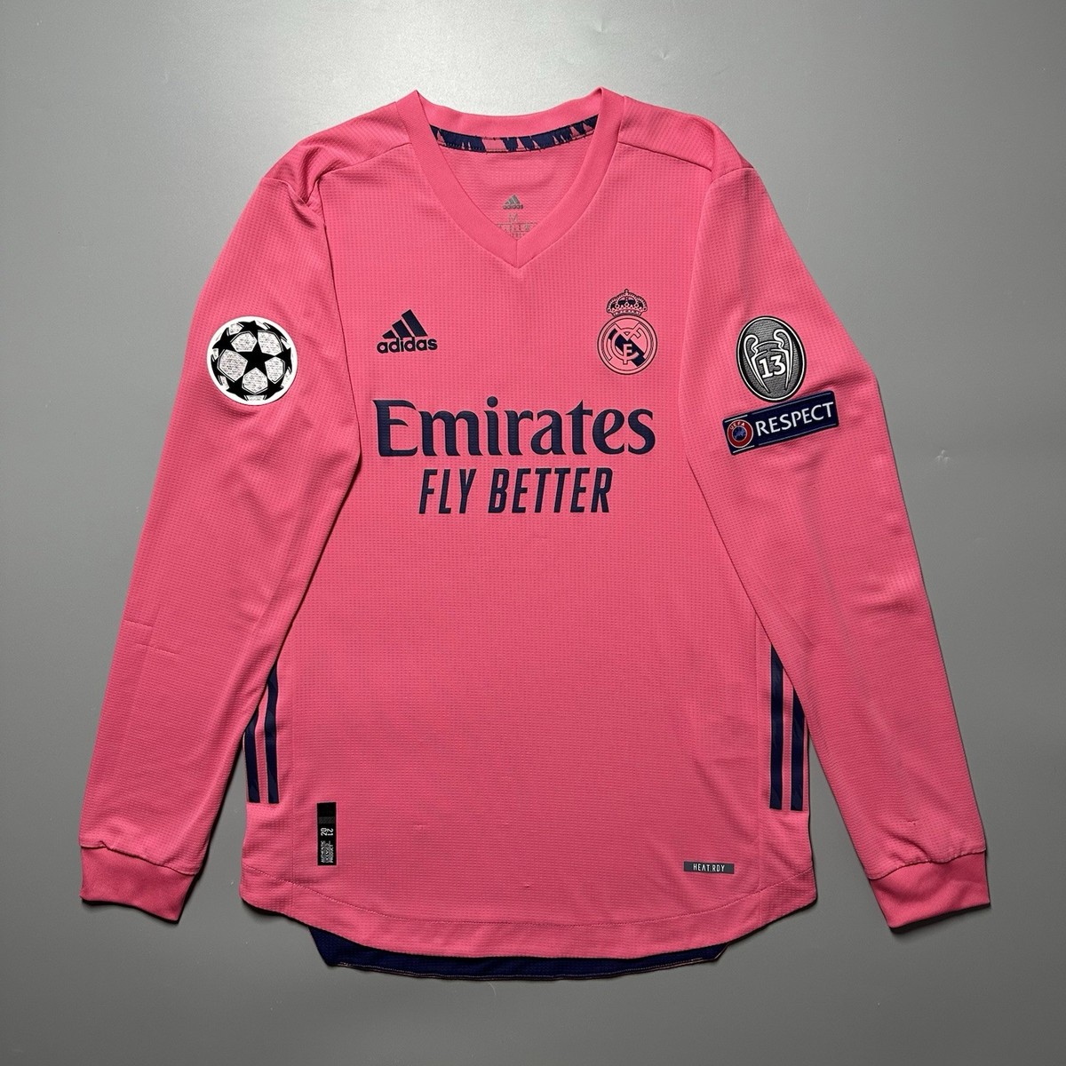 REAL MADRID ADIDAS 2020/2021 SOCCER PLAYER ISSUE JERSEY #8 KROOS