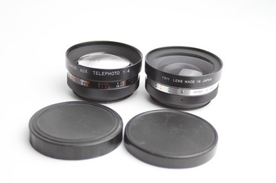 2x Yashikor aux. Wide Angle Converter 1:4 Y311/  55mm