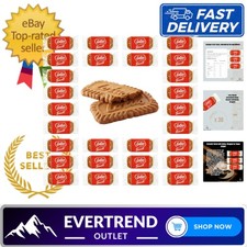 30 x Individually Wrapped Lotus Biscoff  Caramelised Biscuits for Coffee
