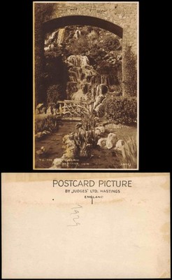 Ventnor Isle of Wight The Lower Cascade Wasserfall 1929