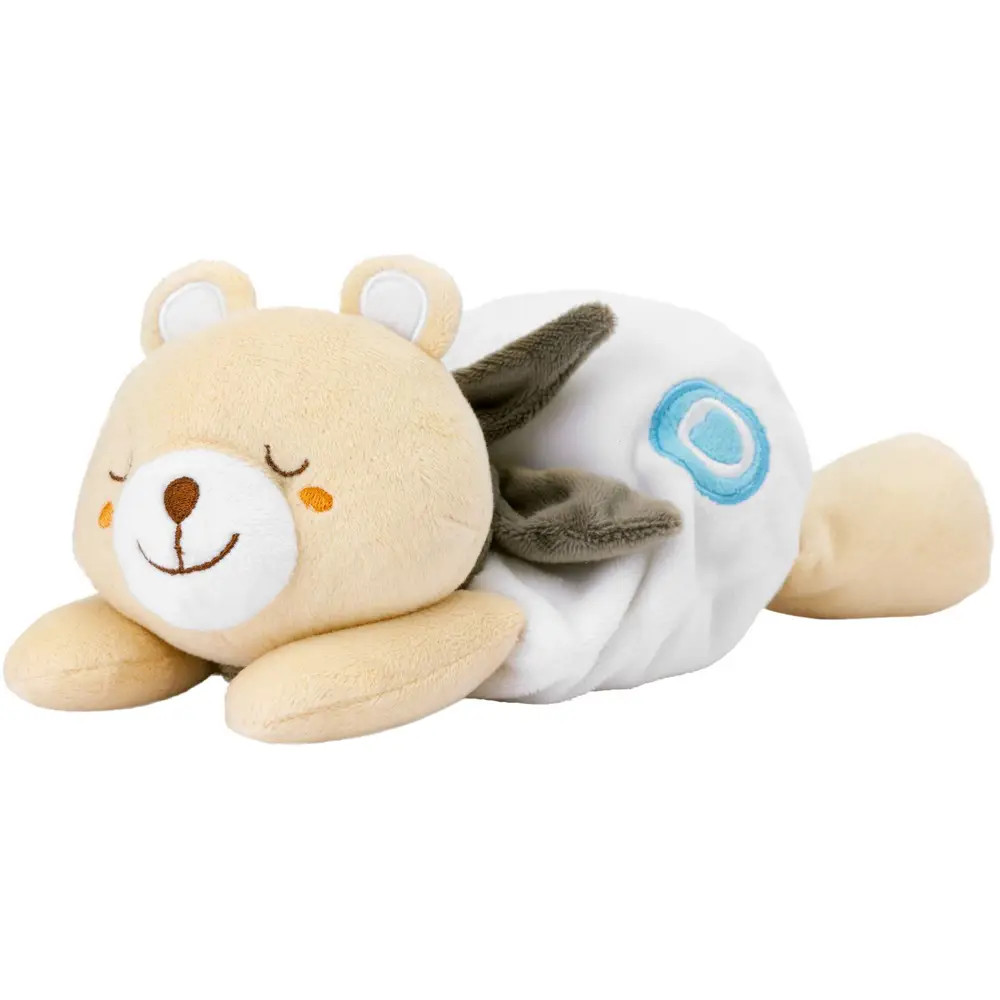 Chicco Unisex Kinder Beige Wärmekissen "Wärmender Kuschelbär", Wärmekissen, Kinderb:14cm H:11cm L:23cm, Polyester, B:14cm H:11cm L:23cm - Image 3