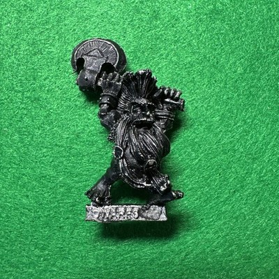 Warhammer Fantasy Dwarf Slayer 2 Handed Axe Metal Games Workshop Dwarfs TOW  
