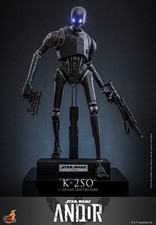 In Hand! New Hot Toys TMS156 Star Wars: Andor K-2SO 1/6 Action Figure 