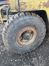 Rear Industrial Forklift Wheels Set of 2 Good Condition Yale Forklift Fit Others