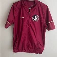 Florida state size small Nike Half-Zip short sleeve Jacket