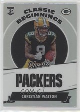 2022 Panini Classics Classic Beginnings Silver Christian Watson #CB-15 n1u