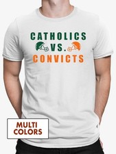 Catholics vs Convicts 1988 Cotton T-Shirt K68740