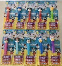 PEZ Mickey and Friends Complete Set Of ALL TEN different Characters On Blister