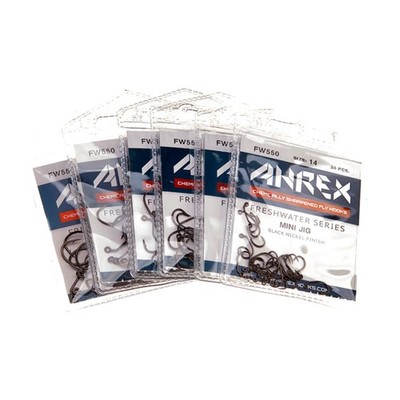 Ahrex FW550 - Mini Jig Premium Haken fürs Fliegenbinden