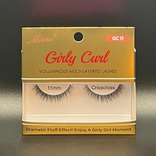 [4 PAIRS] MISS LASHES Girly Curl Voluminous Mult-Layere Eyelash Extension - GC11