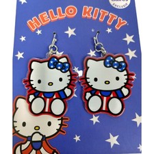 Hello Kitty Earrings With Independence Day Limited Edition Claires Exclusive