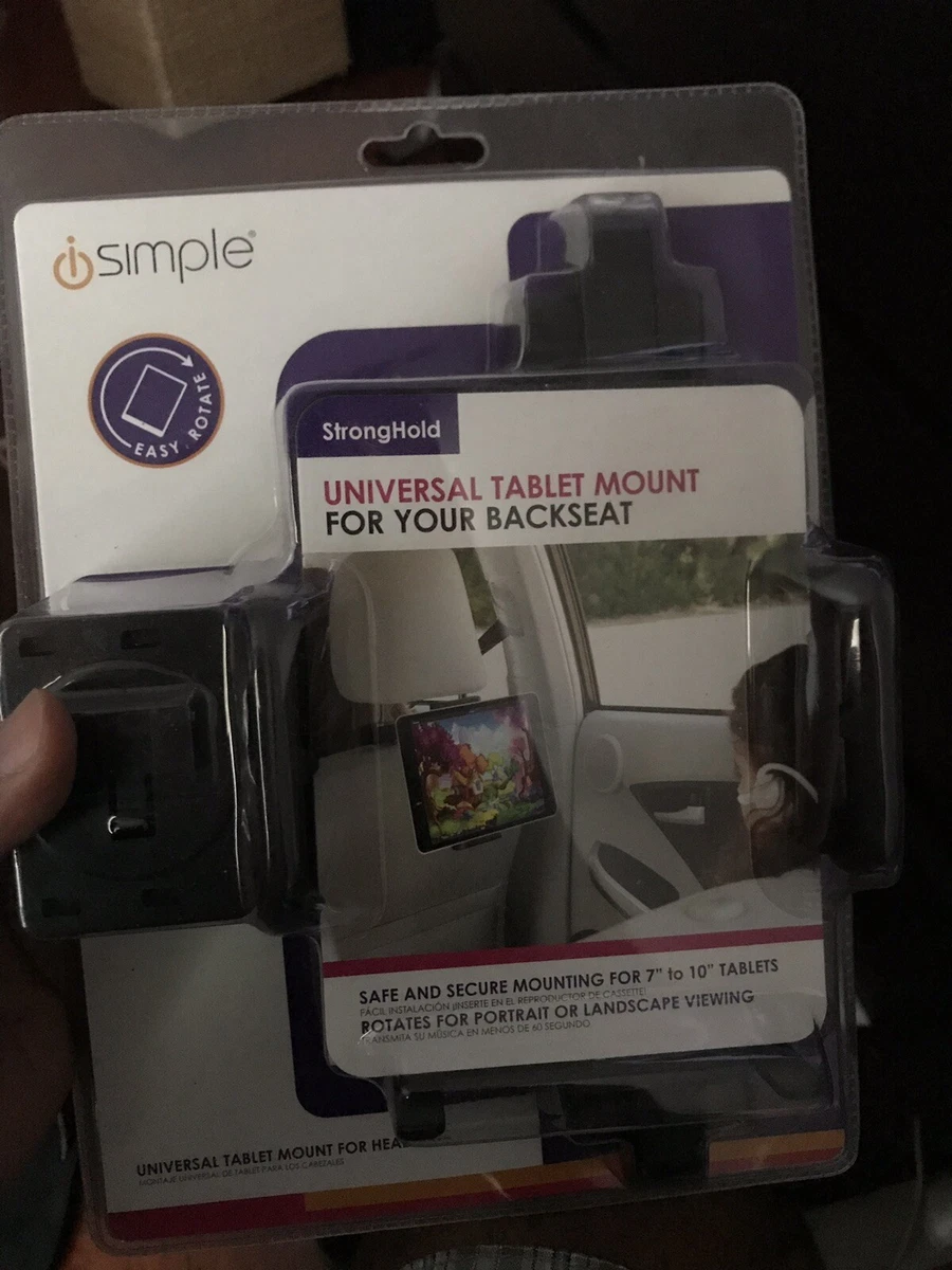 Best Buy Tablet Mount For Headrest Fits All Tablets Simple Stronghold Sealed New