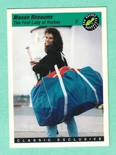 (1) MANON RHEAUME 1993 CLASSIC # 7 ATLANTA KNIGHTS  EX-MT  CARD (I7882)