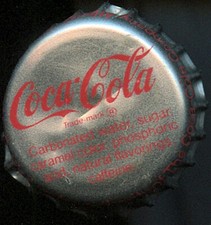 bouchon de bouteille, années 70 �� années 1980 : Coca-Cola pop de collection / verre vintage-soda-pop