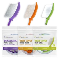 Dental Wedge Guards - Protective Matrix Barrier for Preps, Fender (Choose Size)