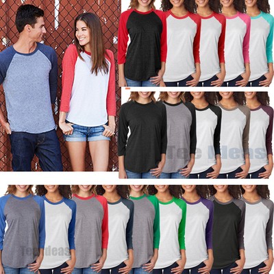 unisex raglan shirts