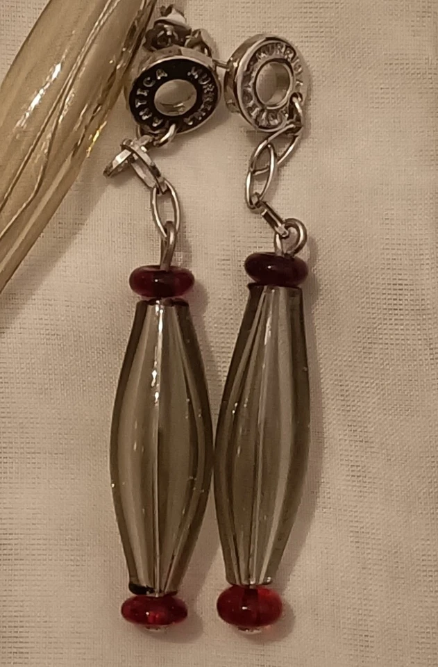 Completo collana con orechini Antica Murrina autentico Made in Italy. - Immagine 3 di 4