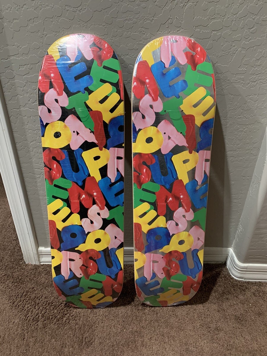 Supreme - Balloons Skateboard ：8.125 x 32 Supreme Balloons Skateboard Decks Silver & Black 8.125 FW20