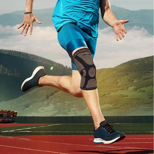 Copper Knee Sleeve Running Working Out Fitness Weightlifting for Women and Men - Picture 19 of 24