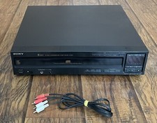Sony 5-Disc CD Player CDP-C505   Tested/Working   No Remote   Vintage 1990