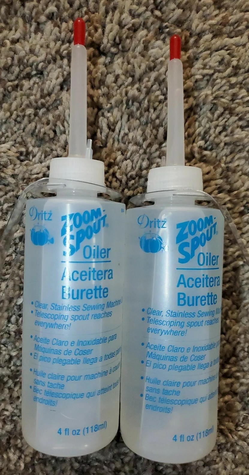 ZoomSPOUT Sewing Machine Oil Oiler 4FL. OZ.(118ml) 1 pack eBay