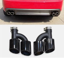 Car Exhaust Tips For Audi A4 A5 A6 A7 Up To S4 S5 S6 S7 Rear Muffler Tail Pipes