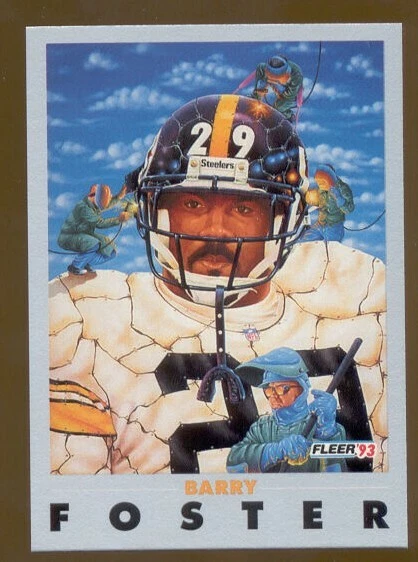 Barry Foster trading card