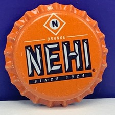 Soda pop bottle cap vintage advertising drink Nehi North Carolina NC orange us 2
