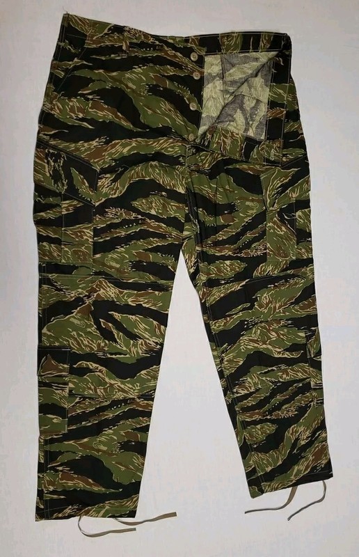 USGI TIGER stripe Cargo Army Fatigue Combat Trouser New XLarge-Regular. 8 Pocket