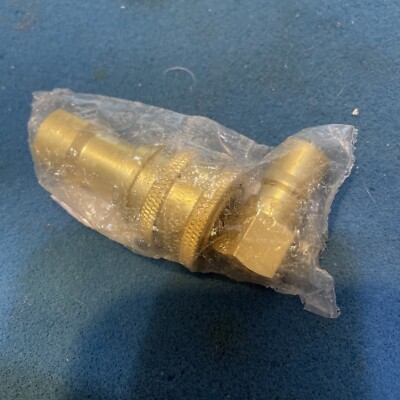 DT 1/4'' Quick Disconnect Coupler Valve for Carpet Cleaning Wand Brass 